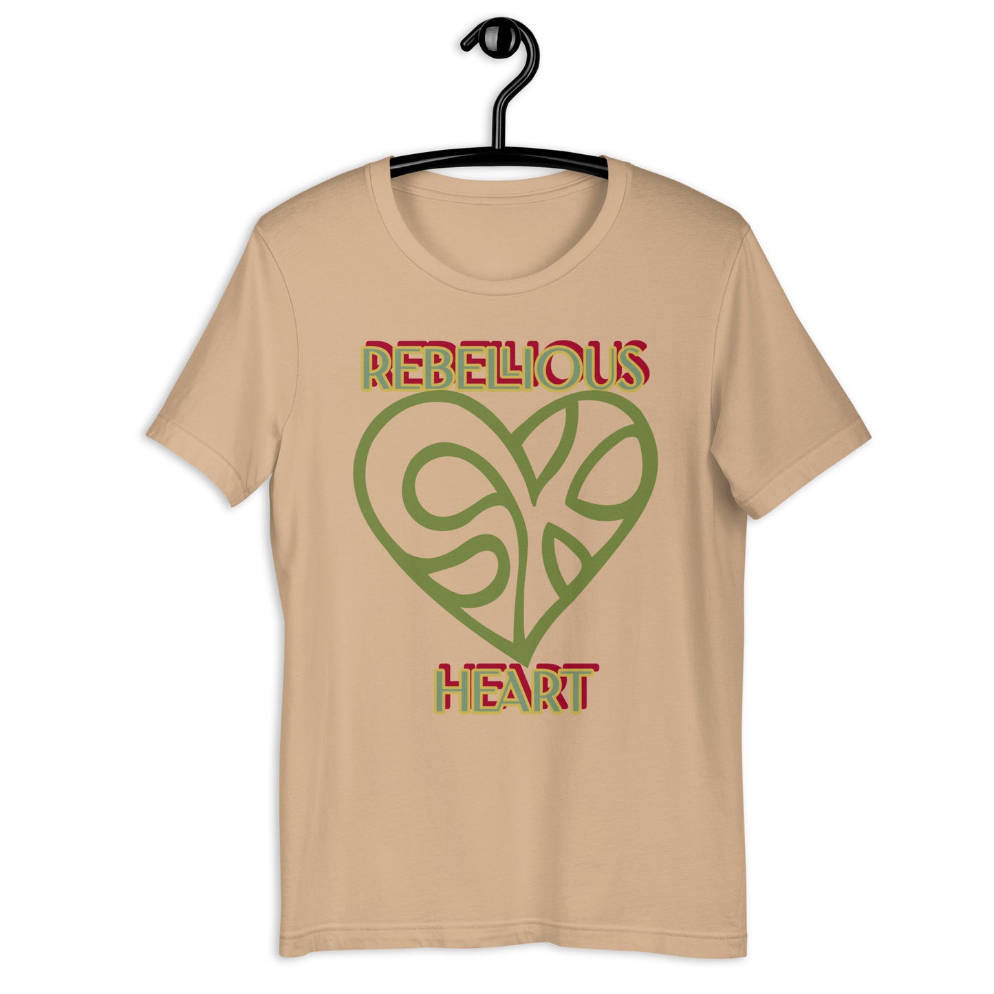 Rebellious Heart (Unisex t-shirt)