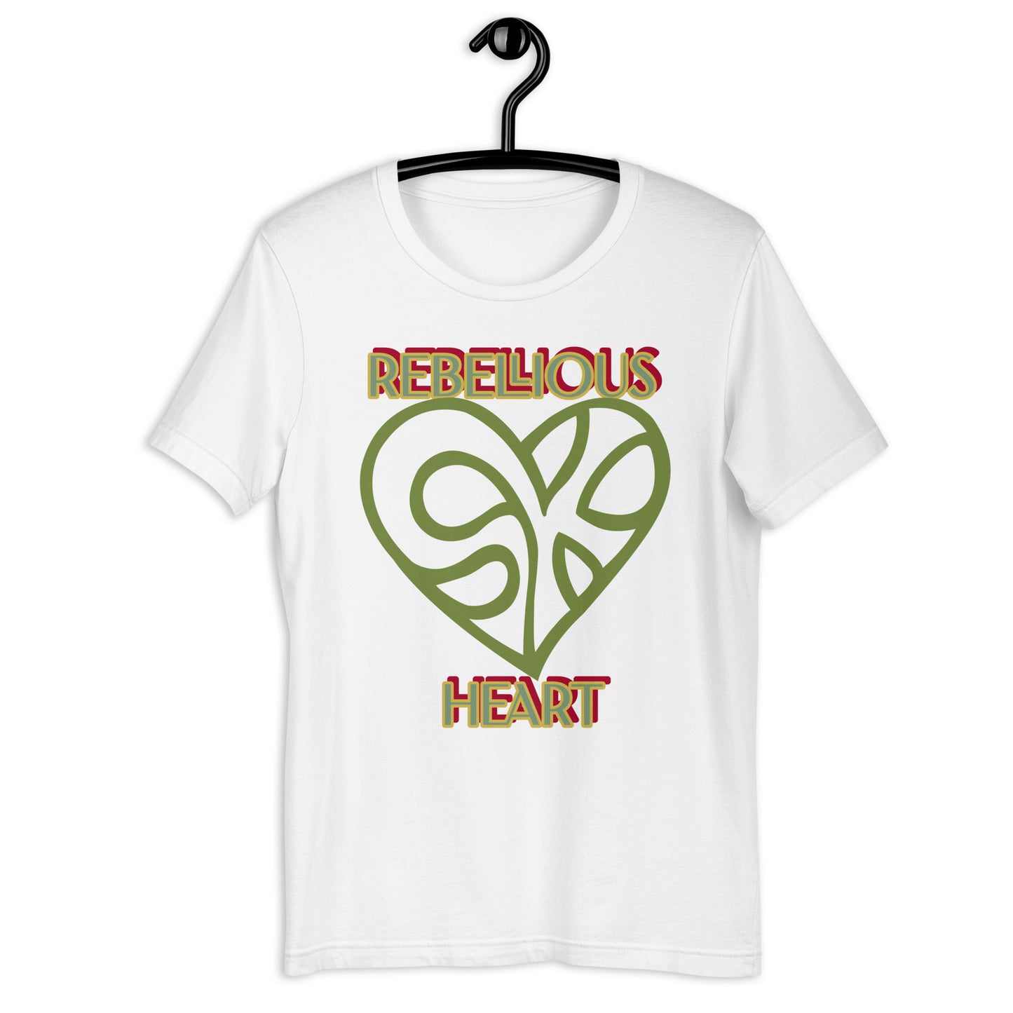 Rebellious Heart (Unisex t-shirt)